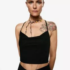 Mango Wrap Back Top