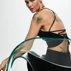 Mango Wrap Back Top -Mango popular store mango 0410 2338326 4