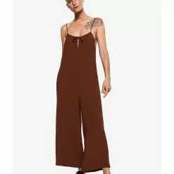 Mango Bow Neck Jumpsuit