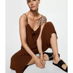 Mango Bow Neck Jumpsuit 12 Mango Bow Neck Jumpsuit -Mango popular store mango 0410 6403426 5