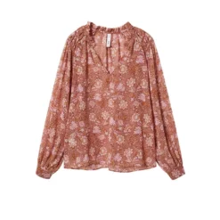 Mango Floral Print Blouse -Mango popular store mango 0440 6803426 6
