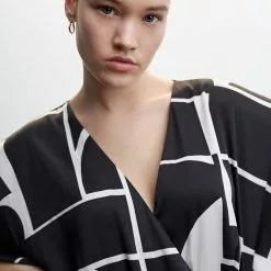 Mango Printed Satin Jumpsuit -Mango popular store mango 0495 7988046 6