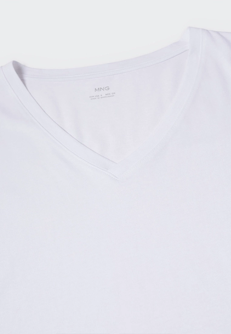 Mango Essential Cotton T-Shirt 5 Mango Essential Cotton T-Shirt - Image 3
