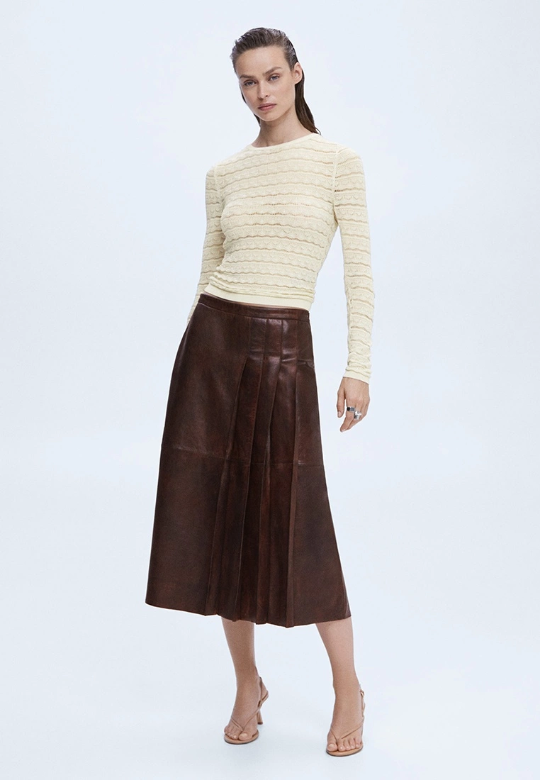 Mango Openwork Knit Sweater 7 Mango Openwork Knit Sweater - Image 5