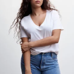 Mango Essential Cotton T-Shirt 14 Mango Essential Cotton T-Shirt -Mango popular store mango 0593 8929046 5