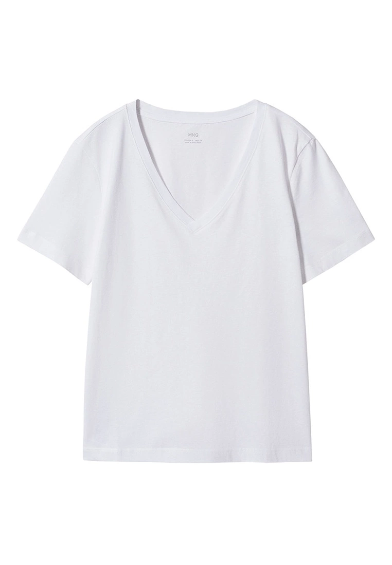 Mango Essential Cotton T-Shirt 10 Mango Essential Cotton T-Shirt - Image 8