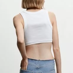 Mango Recycled Cotton Top 9 Mango Recycled Cotton Top -Mango popular store mango 0599 9849046 2