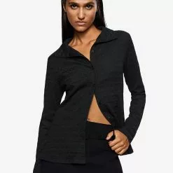 Mango Textured Shirt