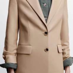 Mango Leather Effect Jacket -Mango popular store mango 0612 9129046 4