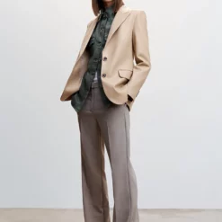 Mango Leather Effect Jacket -Mango popular store mango 0612 9129046 6