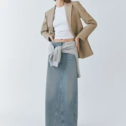 Mango Leather Effect Jacket -Mango popular store mango 0613 9129046 7