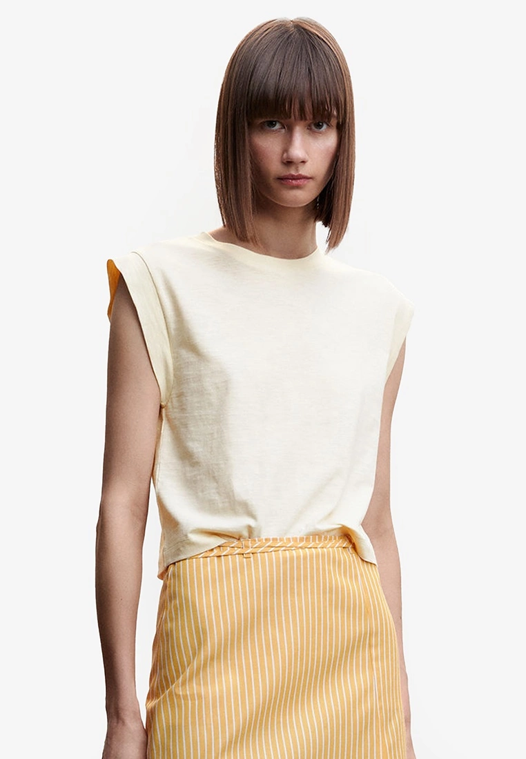 Mango Cropped Cotton T-Shirt 3 Mango Cropped Cotton T-Shirt