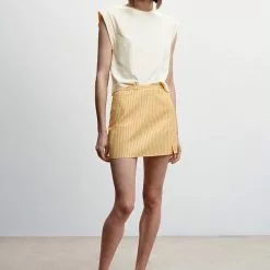 Mango Cropped Cotton T-Shirt 11 Mango Cropped Cotton T-Shirt -Mango popular store mango 0618 8559046 4