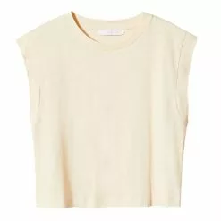 Mango Cropped Cotton T-Shirt 13 Mango Cropped Cotton T-Shirt -Mango popular store mango 0619 8559046 6