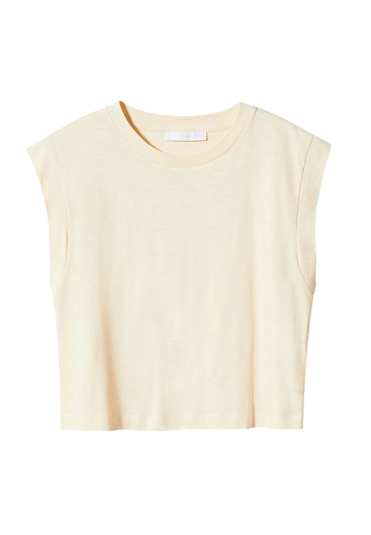 Mango Cropped Cotton T-Shirt 8 Mango Cropped Cotton T-Shirt - Image 6