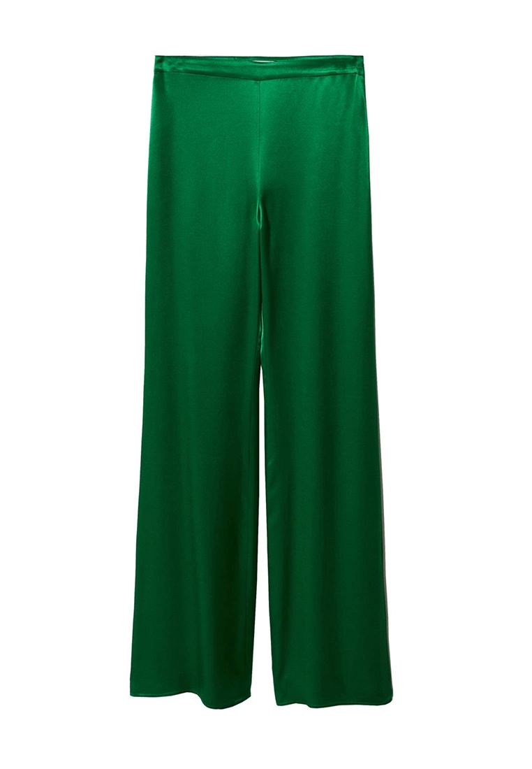 Mango Flared Satin Trousers 9 Mango Flared Satin Trousers - Image 7