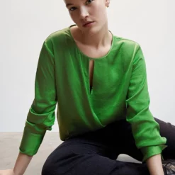 Mango Blouse With Cut-Out Detail -Mango popular store mango 0625 2129046 7