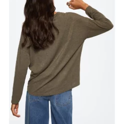 Mango V-Neck T-Shirt 12 Mango V-Neck T-Shirt -Mango popular store mango 0625 4940826 3