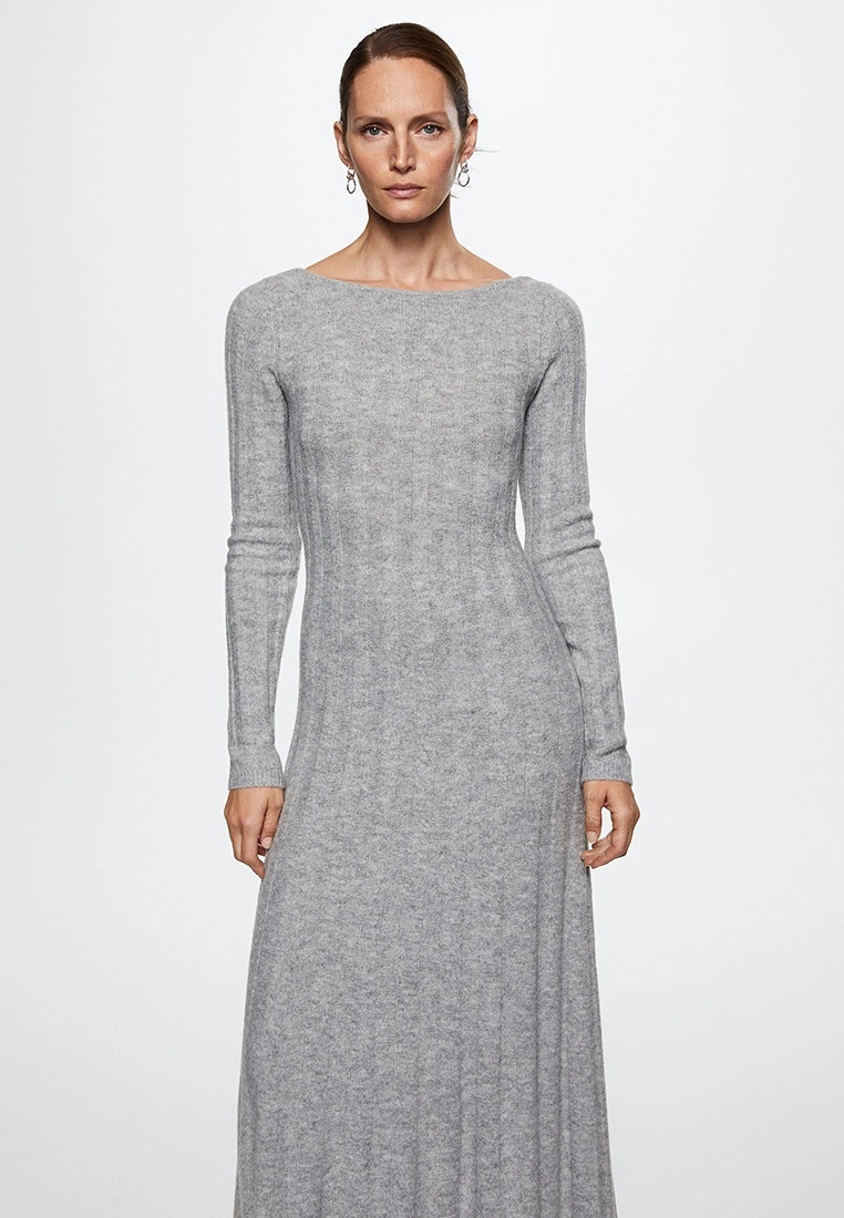 Mango Ribbed Long Dress 7 Mango Ribbed Long Dress - Image 5