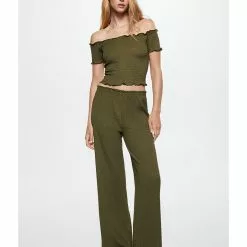 Mango Textured Crop Top 11 Mango Textured Crop Top -Mango popular store mango 0627 9680826 5