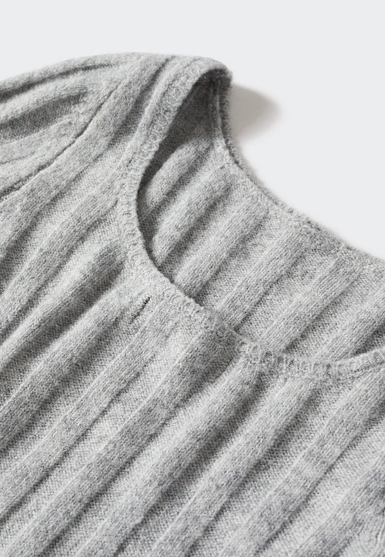 Mango Ribbed Long Dress 8 Mango Ribbed Long Dress - Image 6