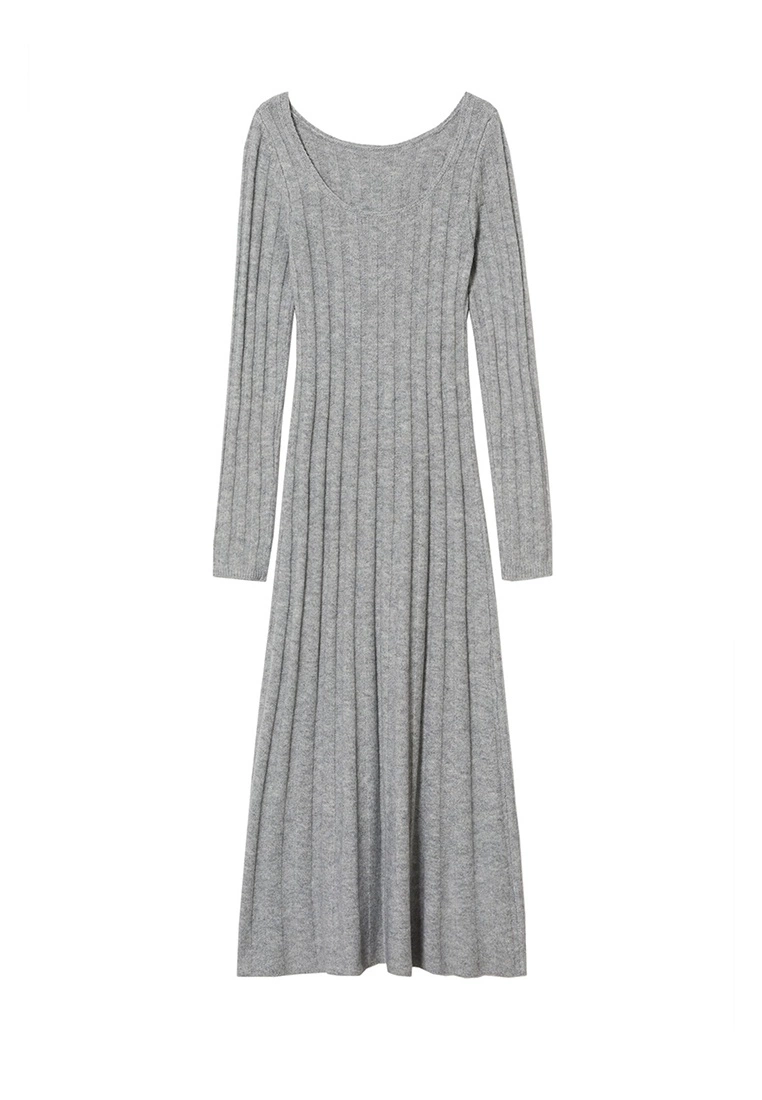 Mango Ribbed Long Dress 9 Mango Ribbed Long Dress - Image 7