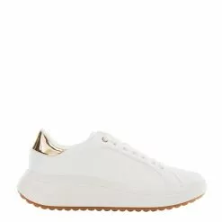 Mango Metallic Panel Sneakers