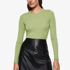 Mango Fine-Knit T-Shirt