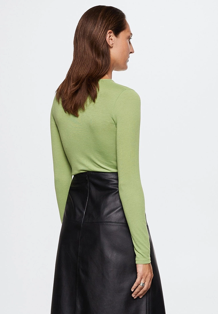 Mango Fine-Knit T-Shirt 4 Mango Fine-Knit T-Shirt - Image 2