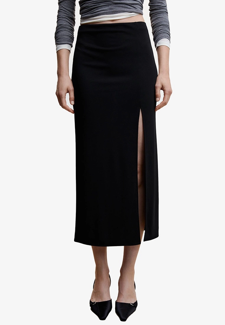 Mango Vent Midi Skirt 3 Mango Vent Midi Skirt