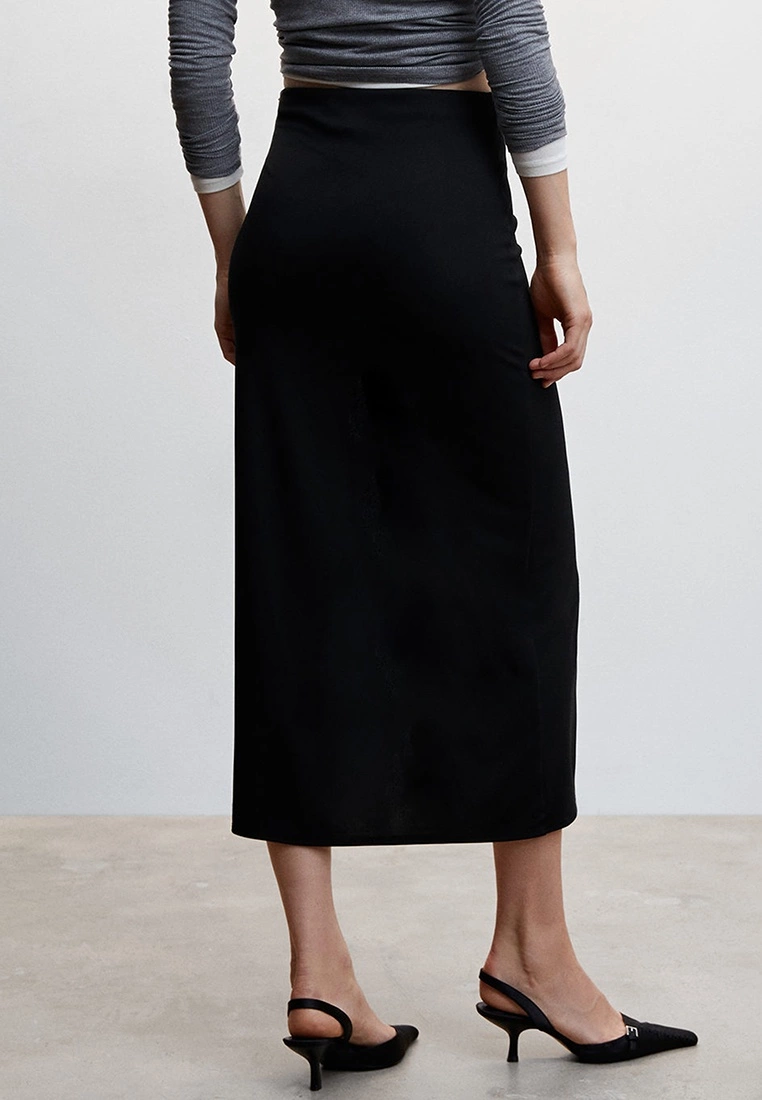 Mango Vent Midi Skirt 4 Mango Vent Midi Skirt - Image 2