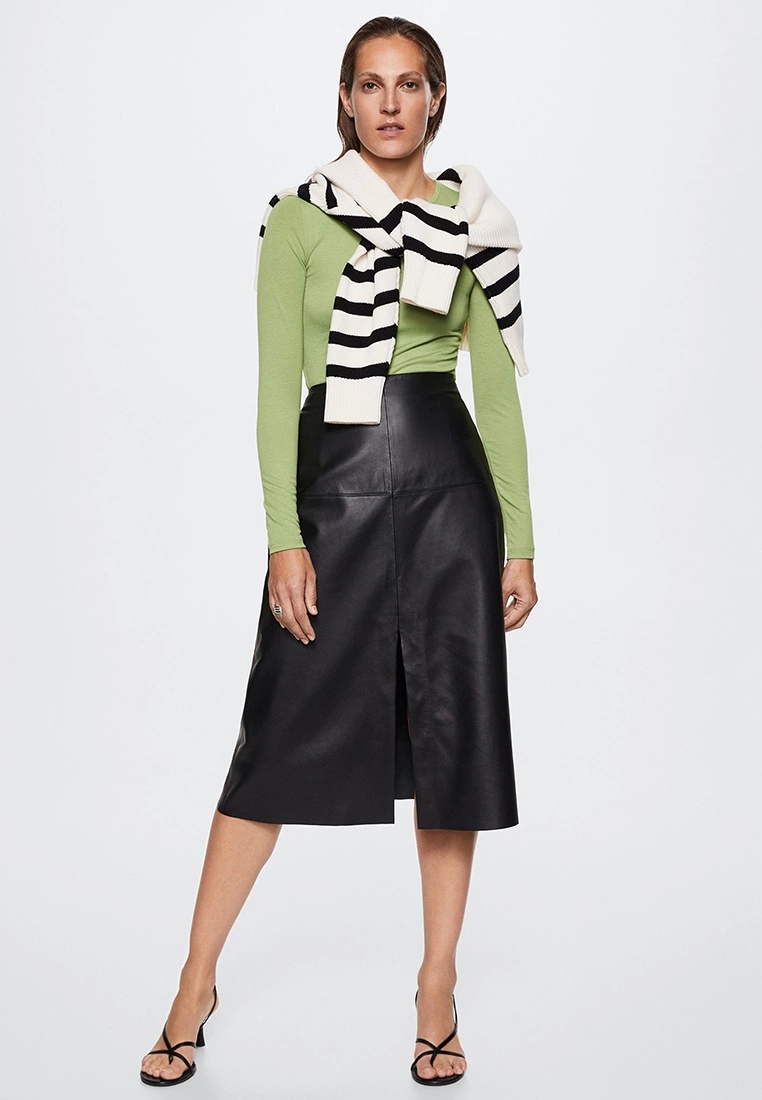 Mango Fine-Knit T-Shirt 7 Mango Fine-Knit T-Shirt - Image 5