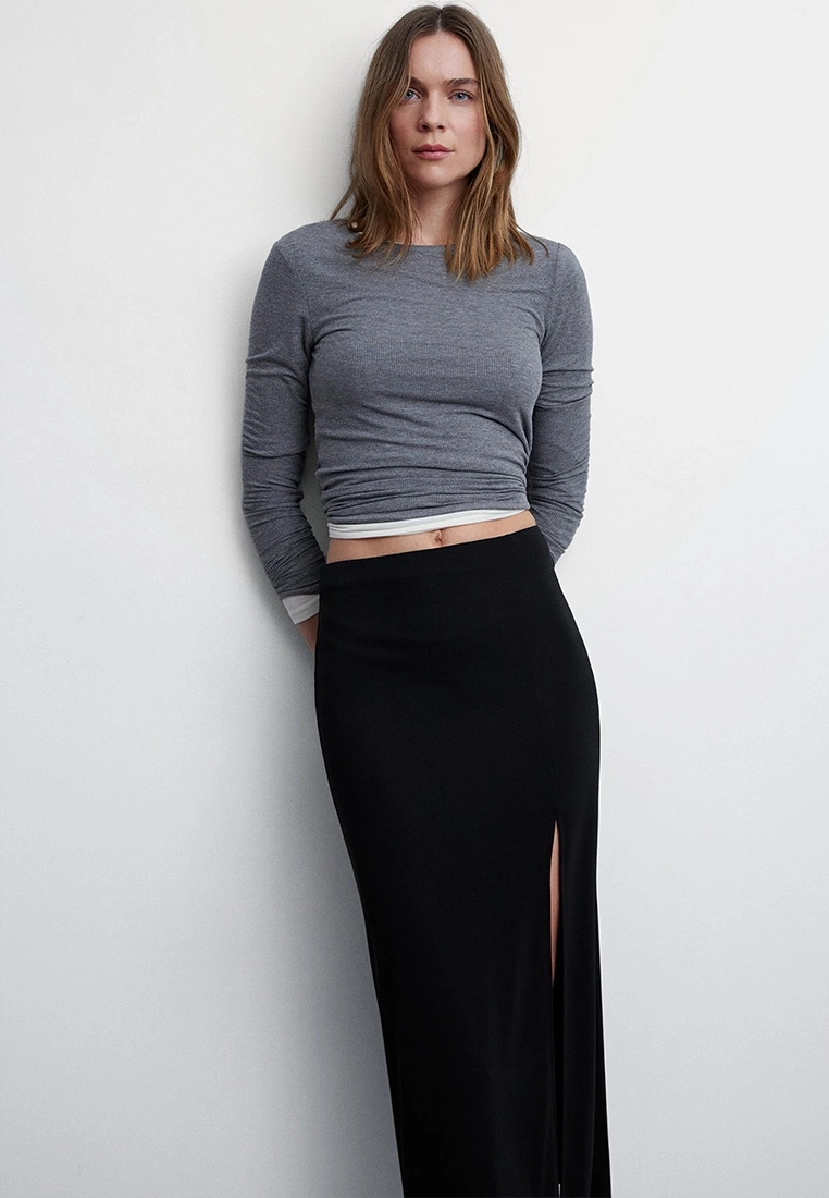 Mango Vent Midi Skirt 7 Mango Vent Midi Skirt - Image 5