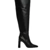 Mango Leather Boots With Tall Leg -Mango popular store mango 0641 6916336 1