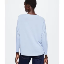 Mango V-Neck T-Shirt -Mango popular store mango 0649 1240826 3