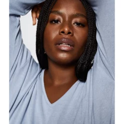 Mango V-Neck T-Shirt -Mango popular store mango 0649 1240826 7