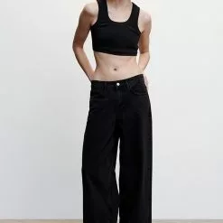 Mango Recycled Cotton Top -Mango popular store mango 0656 9559046 5