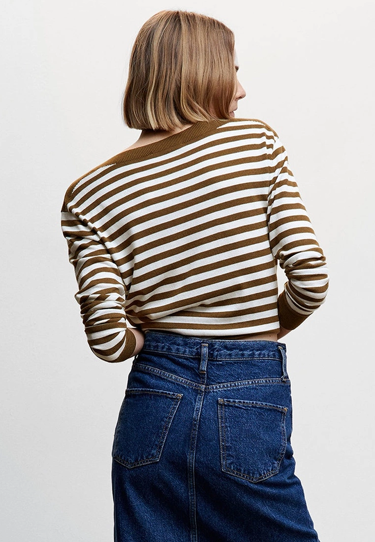 Mango Fine Knit Boat Neck Sweater 4 Mango Fine Knit Boat Neck Sweater - Image 2