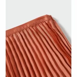 Mango Satin Pleated Skirt -Mango popular store mango 0672 7238526 6