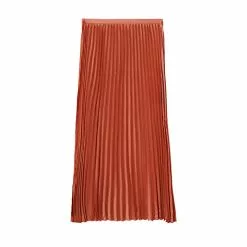 Mango Satin Pleated Skirt -Mango popular store mango 0672 7238526 7