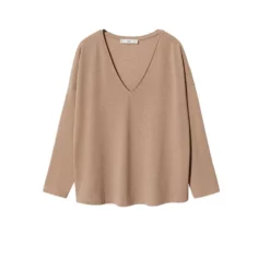 Mango V-Neck T-Shirt 17 Mango V-Neck T-Shirt -Mango popular store mango 0673 3640826 8