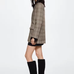 Mango Check Suit Blazer 11 Mango Check Suit Blazer -Mango popular store mango 0673 5921136 4