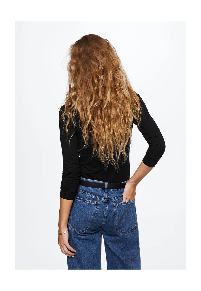 Mango Knot Detail T-Shirt 5 Mango Knot Detail T-Shirt - Image 3