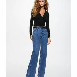 Mango Knot Detail T-Shirt 12 Mango Knot Detail T-Shirt -Mango popular store mango 0678 6830826 4