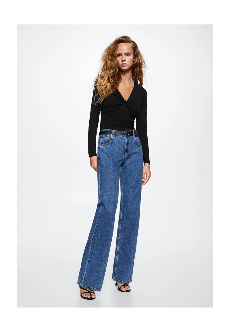 Mango Knot Detail T-Shirt 6 Mango Knot Detail T-Shirt - Image 4