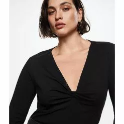 Mango Knot Detail T-Shirt 13 Mango Knot Detail T-Shirt -Mango popular store mango 0678 6830826 5