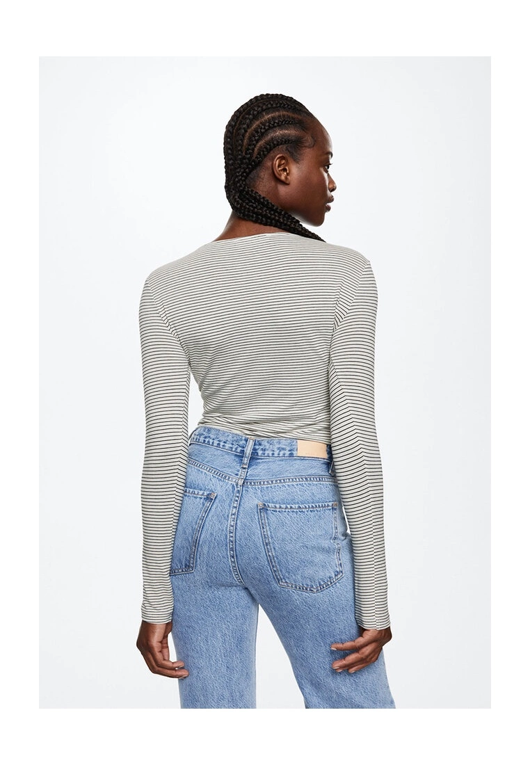 Mango Knot Detail T-Shirt 5 Mango Knot Detail T-Shirt - Image 3