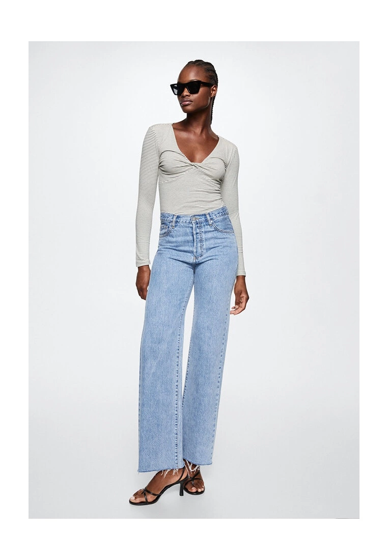 Mango Knot Detail T-Shirt 8 Mango Knot Detail T-Shirt - Image 6