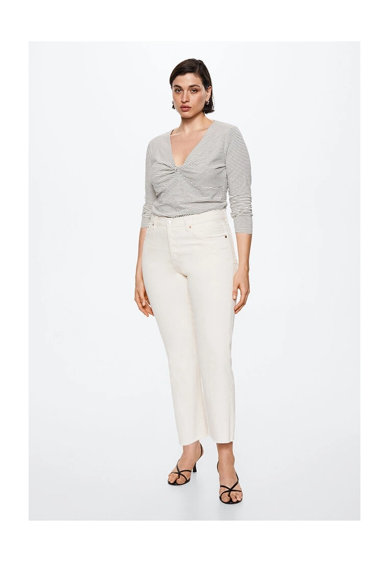 Mango Knot Detail T-Shirt 10 Mango Knot Detail T-Shirt - Image 8