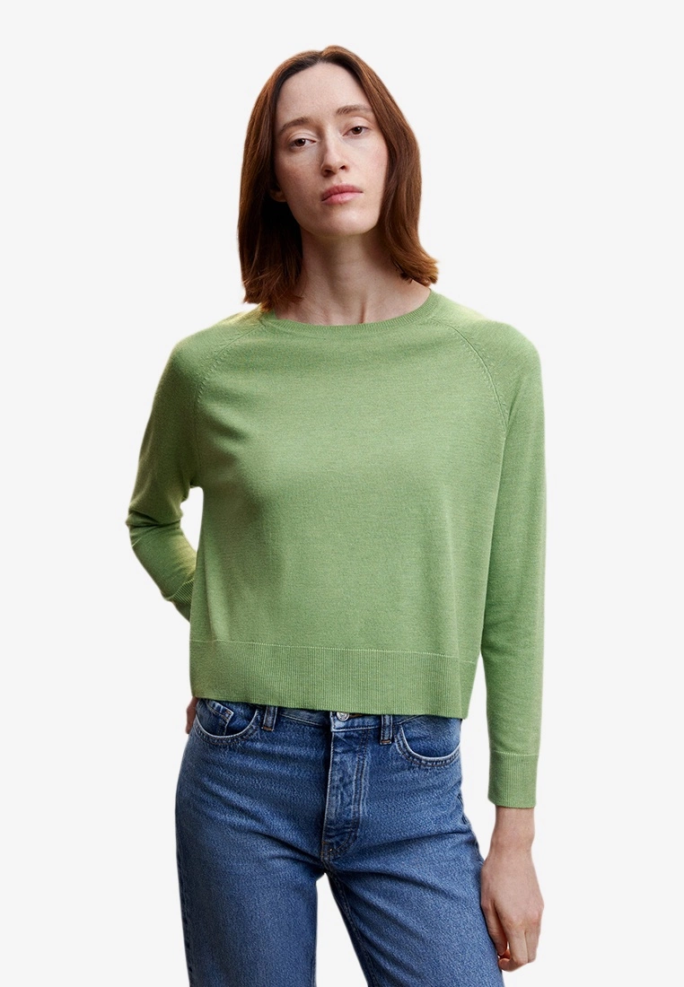 Mango Jersey Punto Fino Cuello Redondo 3 Mango Jersey Punto Fino Cuello Redondo